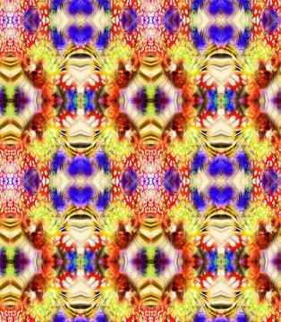 Textile Fabric Print Pattern Stock Illustration