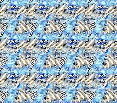 Textile Fabric Print Pattern Stock Illustration