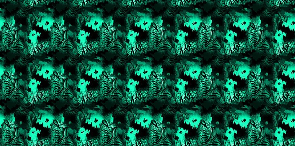 Textile Fabric Print Pattern Stock Illustration