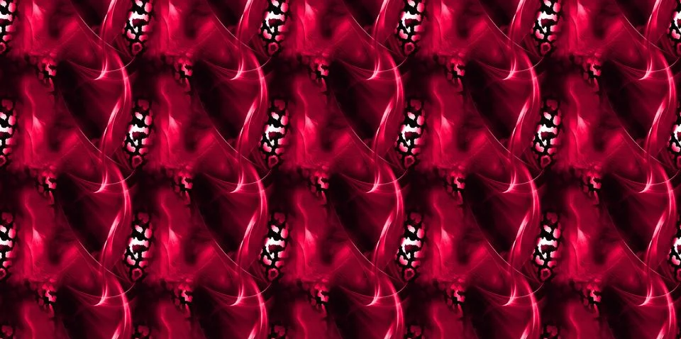 Textile Fabric Print Pattern Stock Illustration