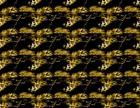 Textile Fabric Print Pattern Stock Illustration