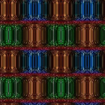 Textile Fabric Print Pattern Stock Illustration