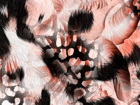 Textile Fabric Print Pattern Stock Illustration