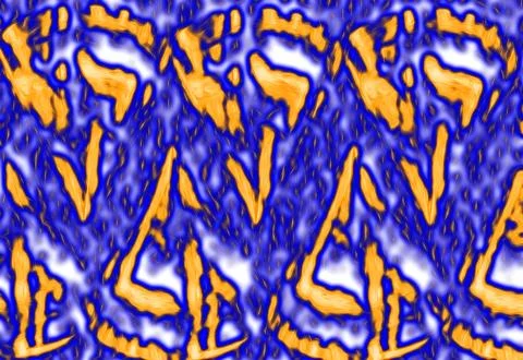 Textile Fabric Print Pattern Stock Illustration