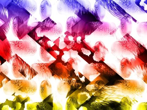 Textile Fabric Print Pattern Stock Illustration