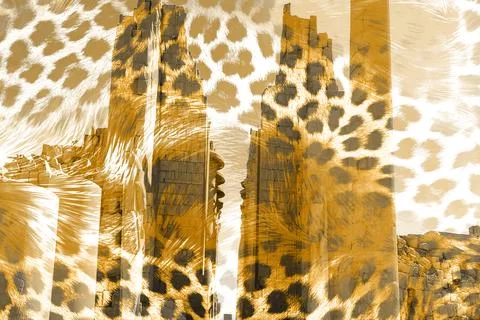 Textile Fabric Print Pattern Stock Illustration