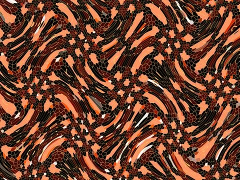 Textile Fabric Print Pattern Stock Illustration