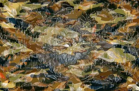 Textile Fabric Print Pattern Stock Illustration