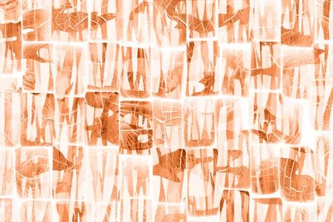 Textile Fabric Print Pattern Illustrazione stock