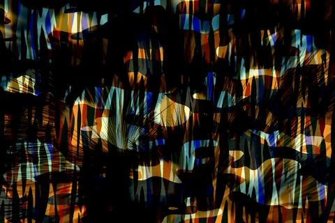 Textile Fabric Print Pattern Stock Illustration