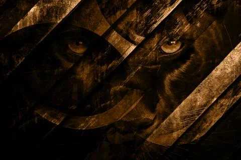 Textile Fabric Print Pattern Stock Illustration