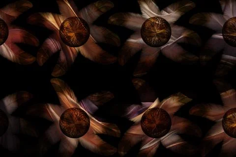 Textile Fabric Print Pattern Stock Illustration