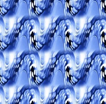 Textile fabric prints. Print pattern designs Stock Illustration