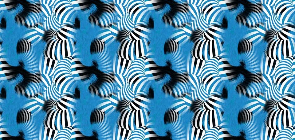 Textile fabric prints. Print pattern designs Stock Illustration