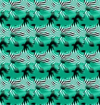 Textile fabric prints. Print pattern designs Stock Illustration