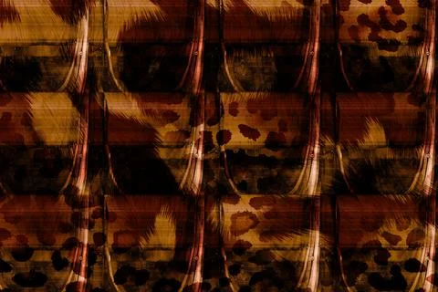 Textile fabric prints. Print pattern designs Stock Illustration