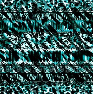 Textile fabric prints. Print pattern designs Stock Illustration
