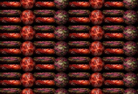 Textile fabric prints. Print pattern designs Stock Illustration