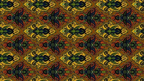 Textile fabric prints. Print pattern designs Stock Illustration