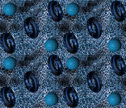 Textile fabric prints. Print pattern designs Stock Illustration