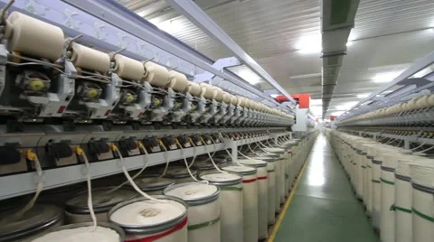Textile factory Vidéo 10808902