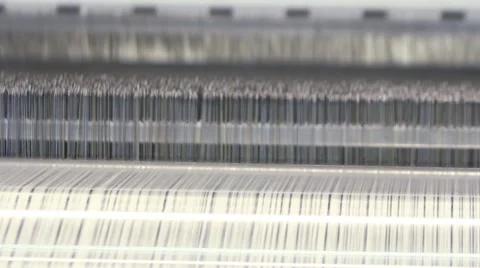 Textile factory Stock Footage 68444727