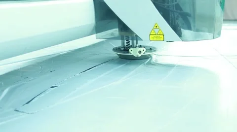 Textile factory Stock Footage 68445099