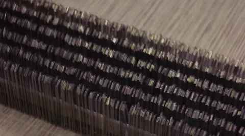 Textile factory Stock Footage 68445429