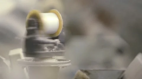 Textile factory Stock Footage 68445504
