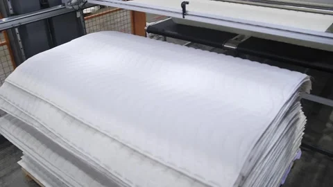 Textile factory. Stock Footage 240757203