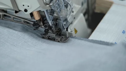 Textile Factory Stock Footage 294111340