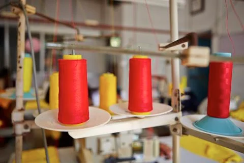 Textile factory 写真素材