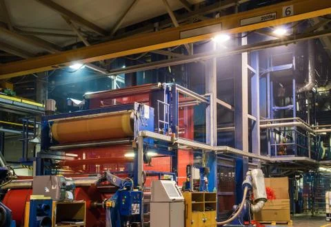 Textile factory Stock Photos