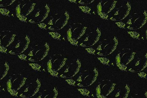 Textile illustration render.Textile fabric print pattern Stock Illustration
