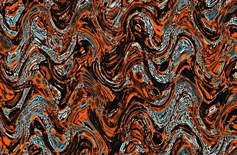 Textile illustration render.Textile fabric print pattern Stock Illustration