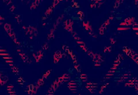 Textile illustration render.Textile fabric print pattern Stock Illustration