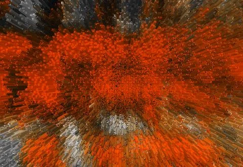 Textile illustration render.Textile fabric print pattern Stock Illustration