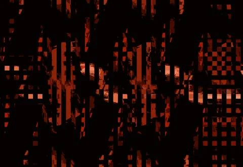 Textile illustration render.Textile fabric print pattern Stock Illustration