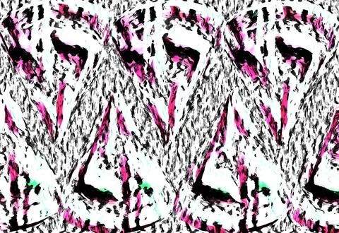 Textile illustration render.Textile fabric print pattern Stock Illustration