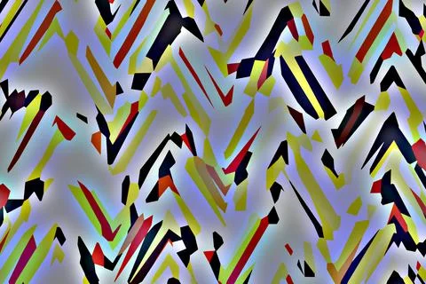 Textile illustration render.Textile fabric print pattern Stock Illustration