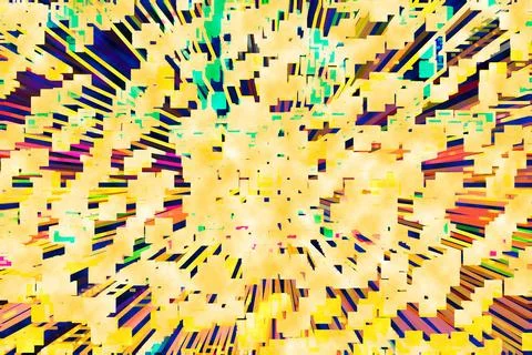 Textile illustration render.Textile fabric print pattern Stock Illustration