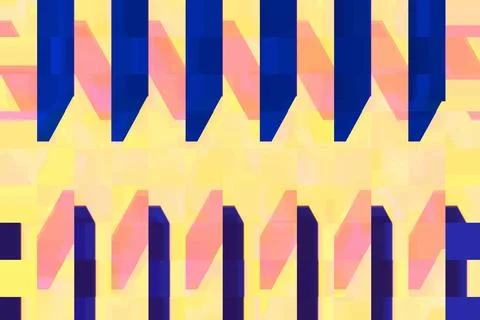 Textile illustration render.Textile fabric print pattern Stock Illustration