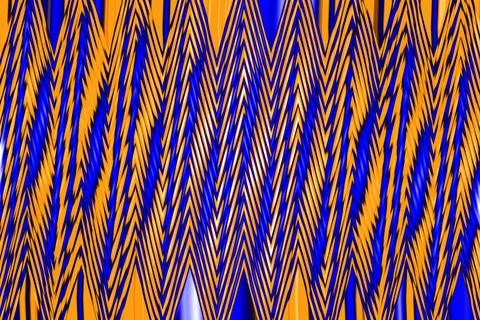 Textile illustration render.Textile fabric print pattern Stock Illustration