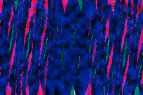 Textile illustration render.Textile fabric print pattern Stock Illustration