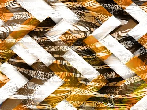 Textile illustration render.Textile fabric print pattern Illustrazione stock
