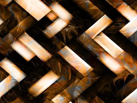 Textile illustration render.Textile fabric print pattern Stock Illustration