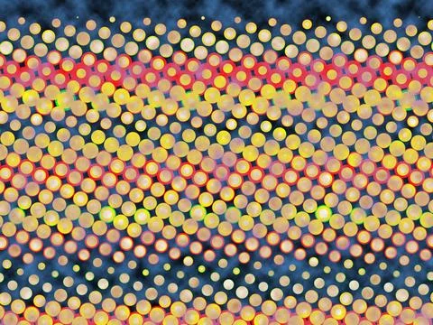 Textile illustration render.Textile fabric print pattern Stock Illustration