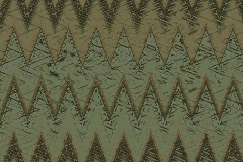 Textile illustration render.Textile fabric print pattern Stock Illustration
