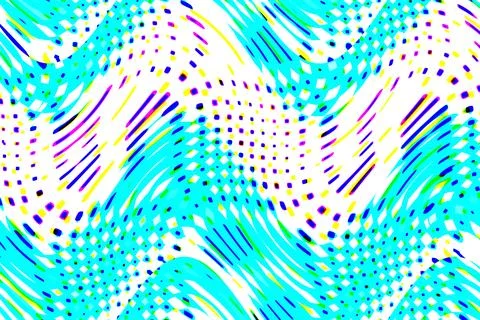 Textile illustration render.Textile fabric print pattern Stock Illustration