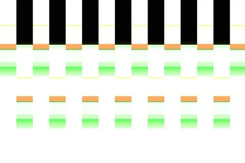 Textile illustration render.Textile fabric print pattern Stock Illustration
